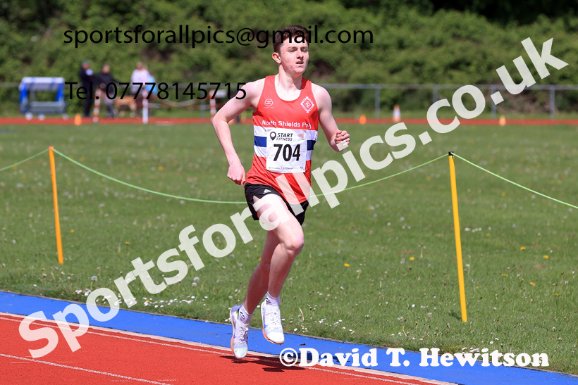 800 metres, 2026 North Eastern Track and Field Champs, Shildon, County Durham. Photo: David T. Hewitson/Sports for All Pics